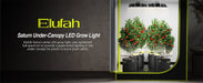 Elufah Saturn720 72 Watt Under Canopy LED Grow Light | 3 Ring Lights - Green Thumb Depot