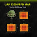 Elufah UAP1200 120 Watt LED Grow Light 2x2 ft - Green Thumb Depot