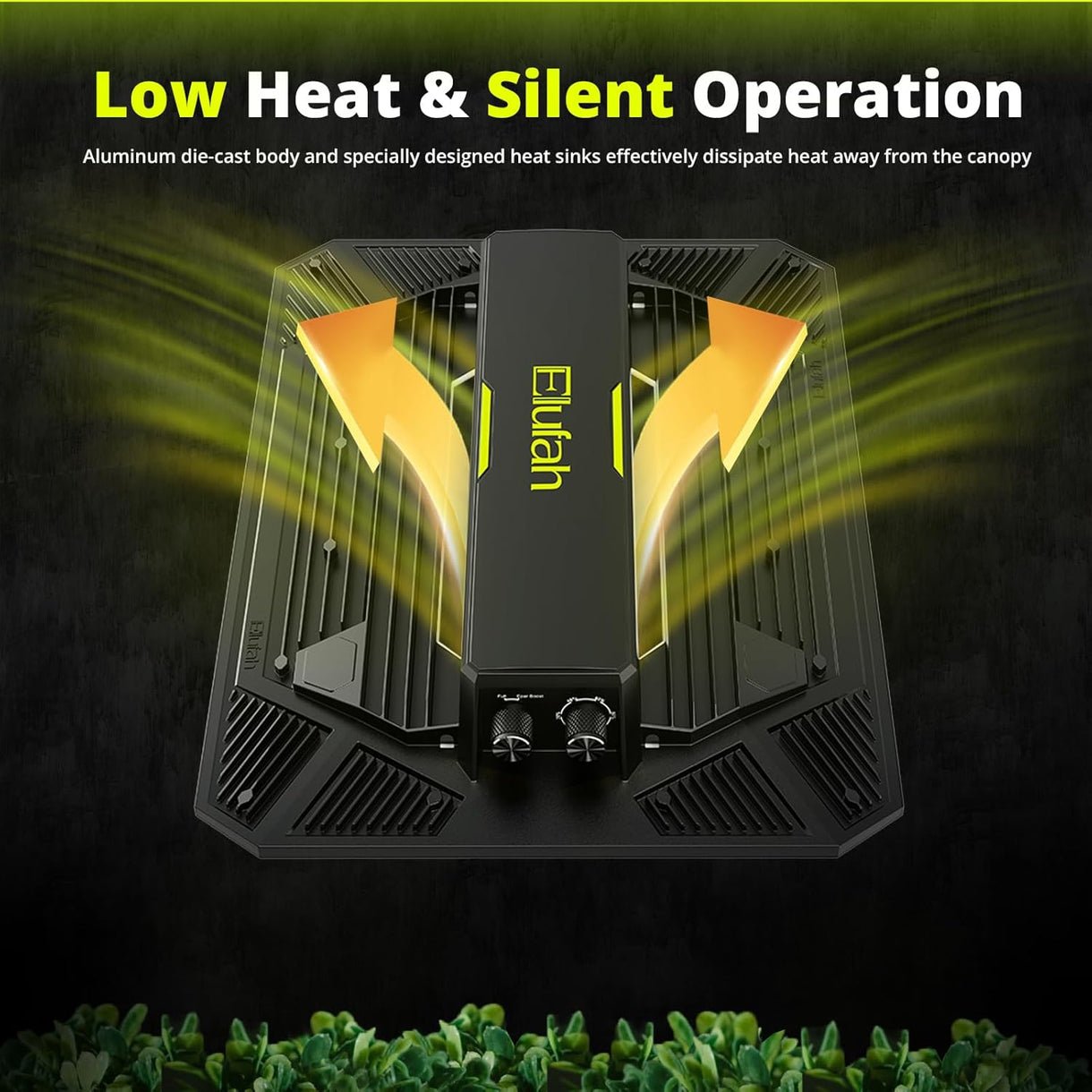 Elufah UAP1500 150 Watt LED Grow Light 2x2 3x3 ft - Green Thumb Depot