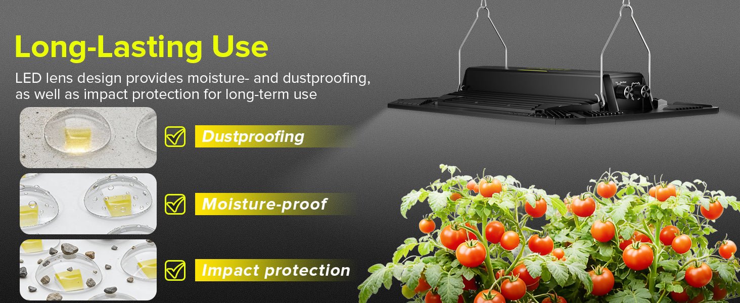 Elufah UAP1500 150 Watt LED Grow Light 2x2 3x3 ft - Green Thumb Depot