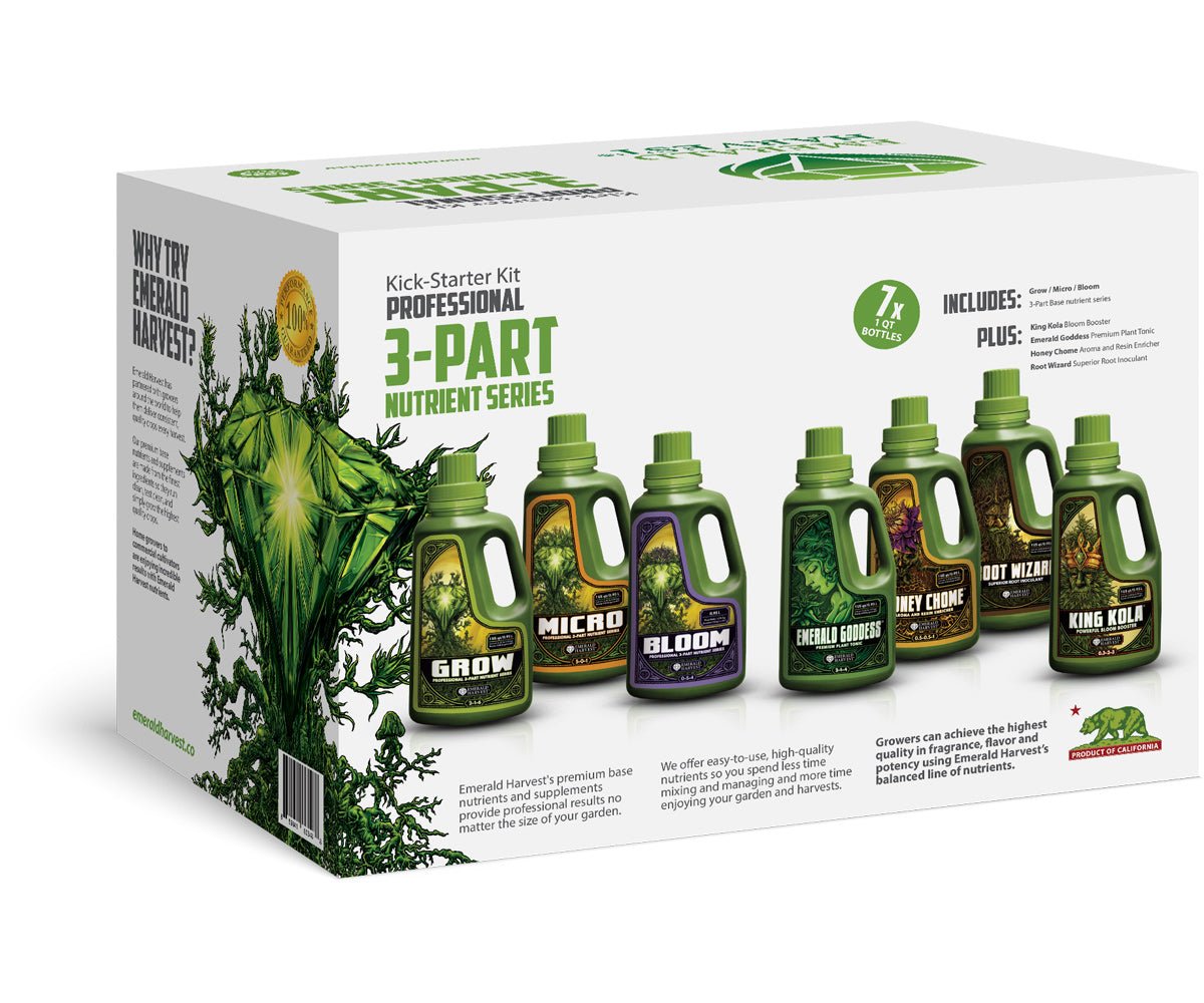 Emerald Harvest Kick - Starter Kit 3 - Part Base - Green Thumb Depot