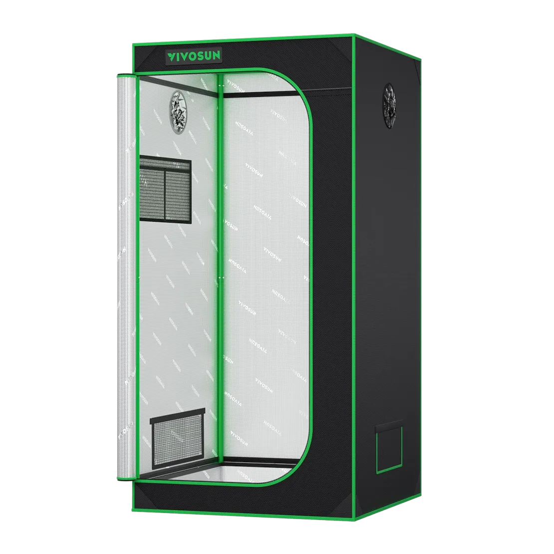 Vivosun Grow Tent 2.7x2.7 S276, 1-2 Plants Use, 600D Light-proof Oxford