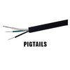 Fluence AC Extension Cord 15ft – Pigtail to M19 Threaded Connector