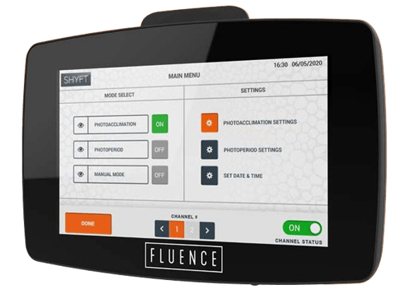 Fluence SHYFT 2 - Channel Light Scheduler Controller – 0 - 10V Zones, Controls Up to 50 Fixtures - Green Thumb Depot