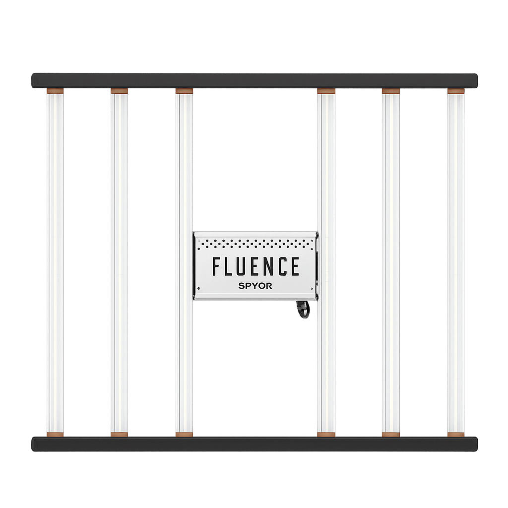 Fluence SPYDR 2i 47" 638W LED Grow Light – PhysioSpec™ Indoor Spectrum with 120 - 277V PSU - Green Thumb Depot