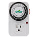 Grow1 120V Single Outlet Mechanical Timer - Green Thumb Depot