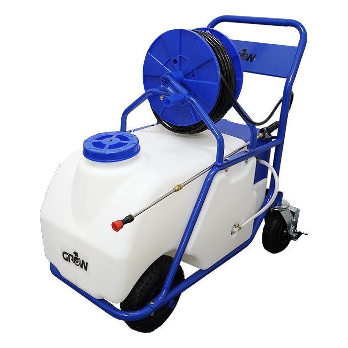 GROW1 CropCart 23 Gallon Ag Cart Sprayer 150ft Hose - Green Thumb Depot