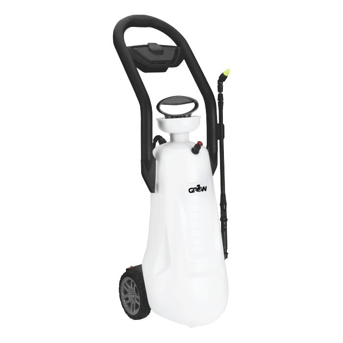 GROW1 CropMate Mini 3 Gallon Pump Pressure Sprayer w/ Wheels - Green Thumb Depot
