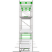 GrowPros Solutions - 3 - Tier Rolling Rack - Green Thumb Depot