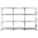 GrowPros Solutions - 3 - Tier Rolling Rack - Green Thumb Depot