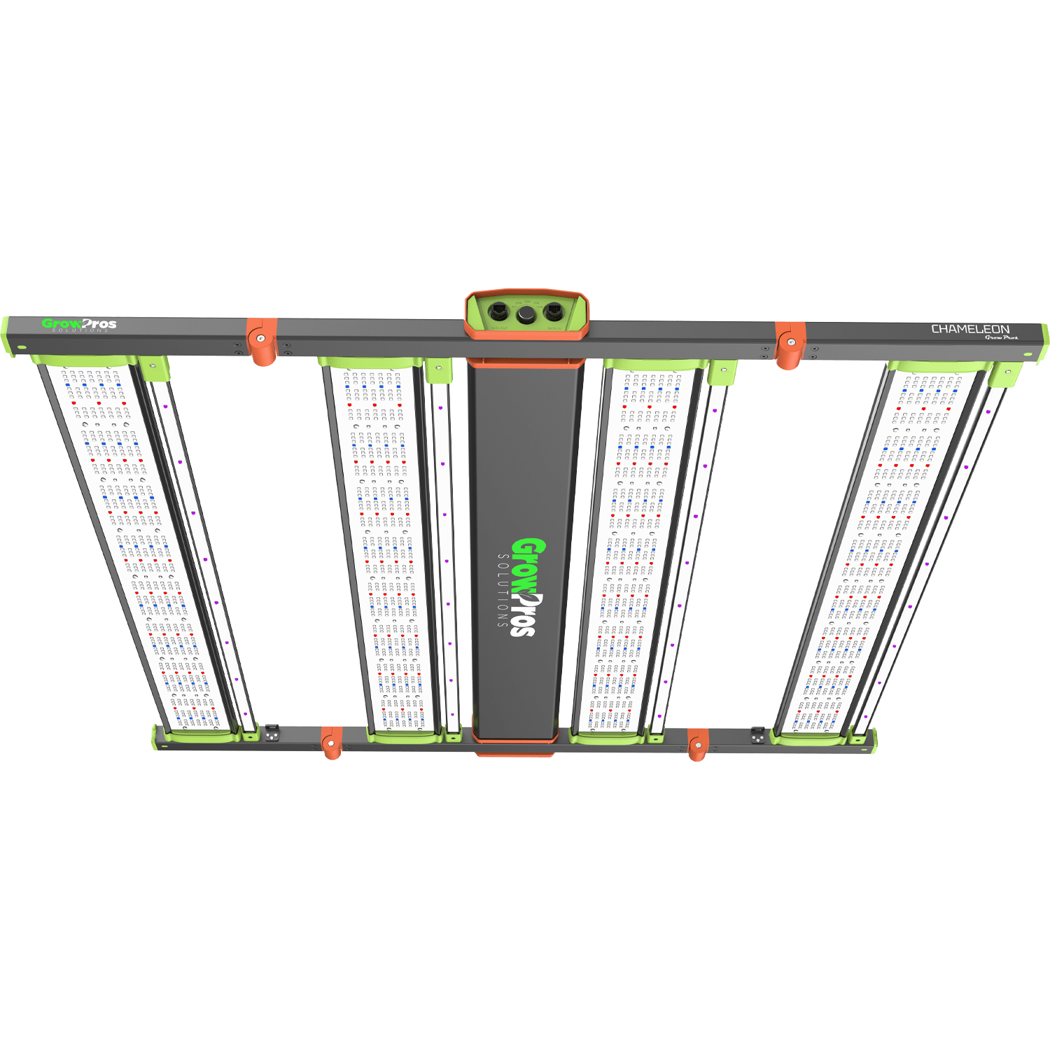 GrowPros Solutions - CHAMELEON 4 Channels Grow Light 4 FT x 4 FT UVA & Full Spectrum & Red & Far Red 660, 830, 1000 Wattage - Green Thumb Depot