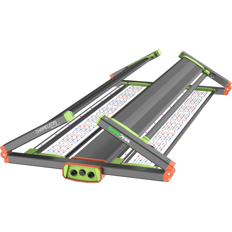 GrowPros Solutions - CHAMELEON 4 Channels Grow Light 4 FT x 4 FT UVA & Full Spectrum & Red & Far Red 660, 830, 1000 Wattage - Green Thumb Depot
