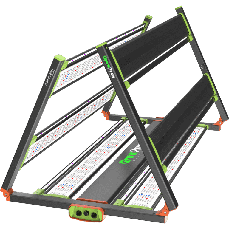 GrowPros Solutions - CHAMELEON 4 Channels Grow Light 4 FT x 6 FT UVA & Full Spectrum & Red & Far Red 660, 830, 1000 Wattage - Green Thumb Depot