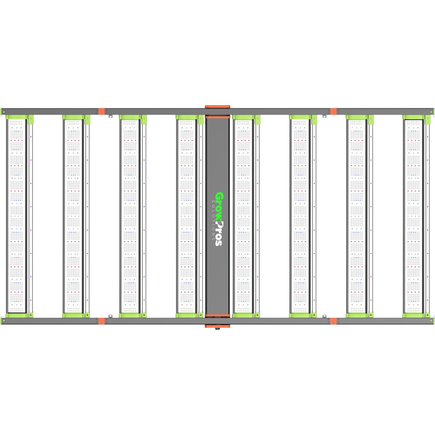 GrowPros Solutions - CHAMELEON 4 Channels Grow Light 4 FT x 8 FT UVA & Full Spectrum & Far Red & Deep Blue 660, 830, 1000 Wattage - Green Thumb Depot