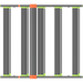 GrowPros Solutions - CHAMELEON 4 Channels Grow Light 5 FT x 5 FT UVA & Full Spectrum & Red & Far Red 660, 830, 1000 Wattage - Green Thumb Depot