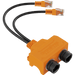 GrowPros Solutions - Data Collector & Splitter For Push - Lock Power Cords - Green Thumb Depot
