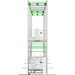 GrowPros Solutions - Double - Tier Rolling Rack - Green Thumb Depot