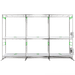 GrowPros Solutions - Double - Tier Rolling Rack - Green Thumb Depot