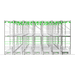 GrowPros Solutions - Double - Tier Rolling Rack - Green Thumb Depot