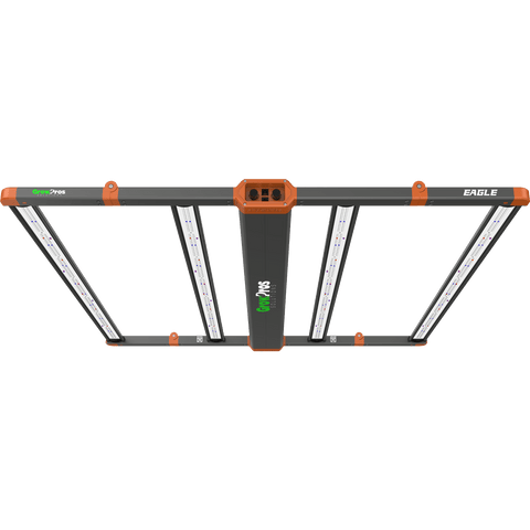 GrowPros Solutions EAGLE Dual Channels LED Veg Grow Light UVA & Full Spectrum + Deep Blue + Red + 450W