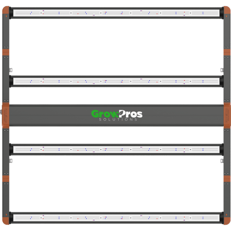 GrowPros Solutions - EAGLE Dual Channels LED Veg Light UVA & Full Spectrum + Deep Blue + Red + 450W - Green Thumb Depot