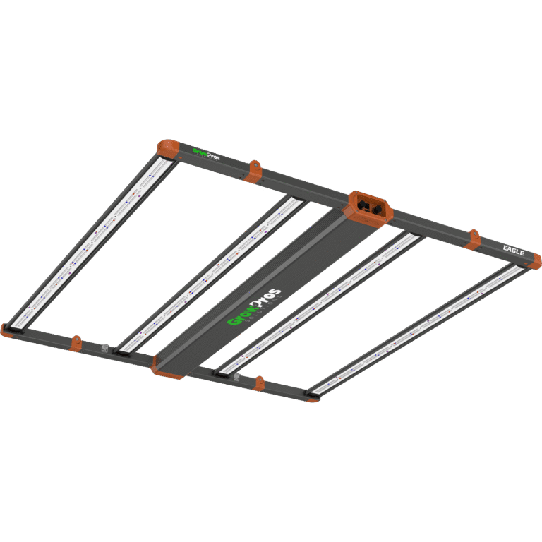 GrowPros Solutions - EAGLE Dual Channels LED Veg Light UVA & Full Spectrum + Deep Blue + Red + 450W - Green Thumb Depot