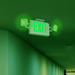GrowPros Solutions - Exit Green Sign - Green Thumb Depot