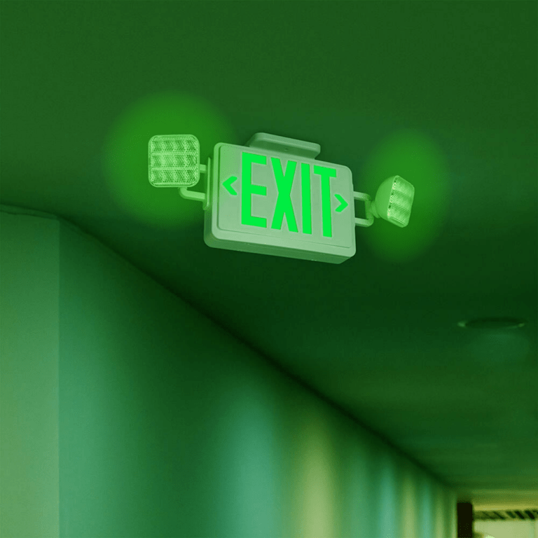 GrowPros Solutions - Exit Green Sign - Green Thumb Depot