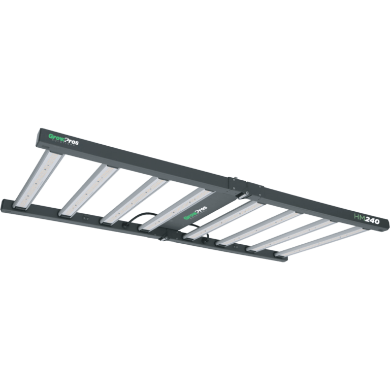 GrowPros Solutions - HM240 240 Watt 2ft by 4ft LED Grow Light - Green Thumb Depot