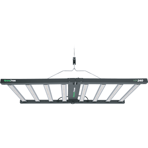 GrowPros Solutions HM240 240 Watt 2ft by 4ft LED Grow Light