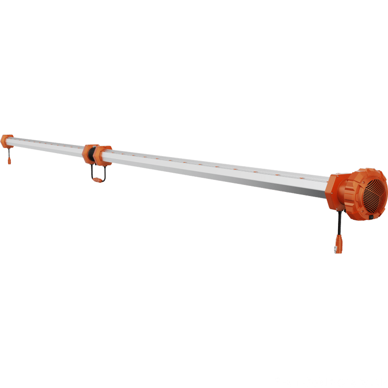 GrowPros Solutions - Under Canopy Light Air Circulation 80% Deep Red Spectrum - Green Thumb Depot