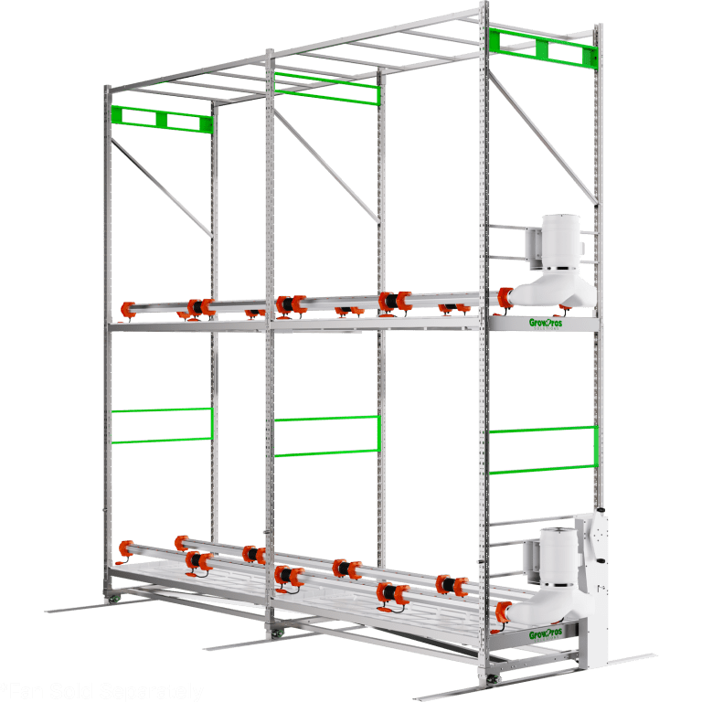 GrowPros Solutions - Under Canopy Light Air Circulation 80% Deep Red Spectrum - Green Thumb Depot