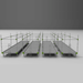 GrowPros Solutions - V - track Rolling Benches - Green Thumb Depot