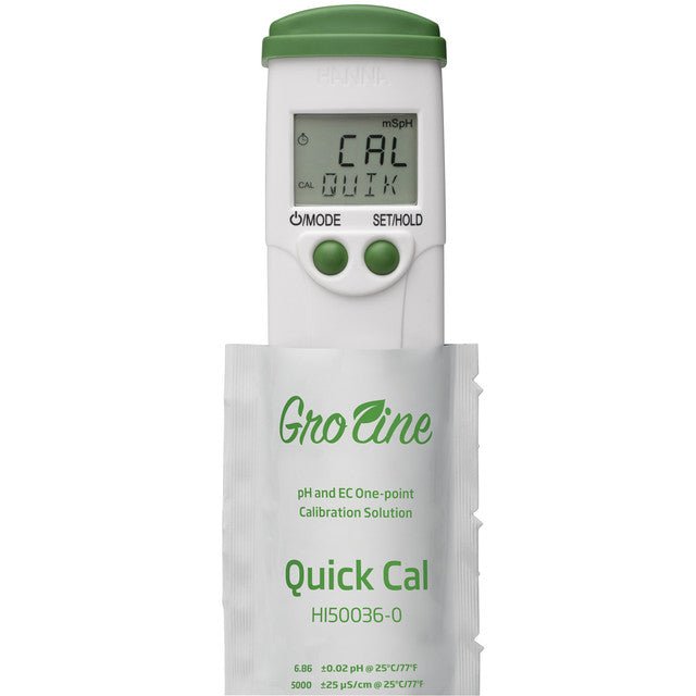 HANNA GroLine Hydroponic Waterproof Pocket pH/EC/TDS/Temperature Tester - Green Thumb Depot