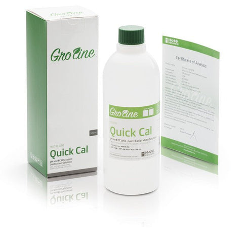 HANNA GroLine Quick Calibration Solution for GroLine pH and EC Meters (500 ml)