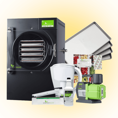 Harvest Right Small 4 Tray Home Pro Freeze Dryer Black w/ Mylar Kit + Premier Pump