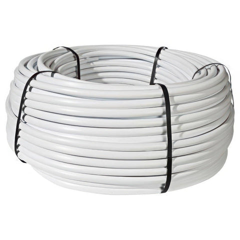 Netafim Bright White Polyethylene Tubing, 17mm (.56 Inch ID x .66 Inch OD), 500 Feet (14BW056066-05)