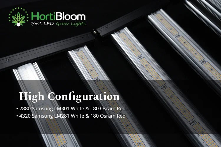 HortiBloom Mega Enfold 1000W LED Grow Light - Green Thumb Depot