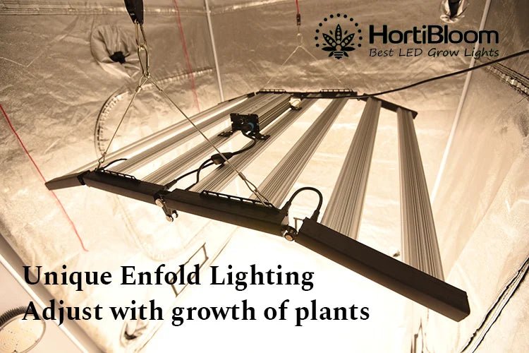 HortiBloom Mega Enfold 720W LED Grow Light - Green Thumb Depot