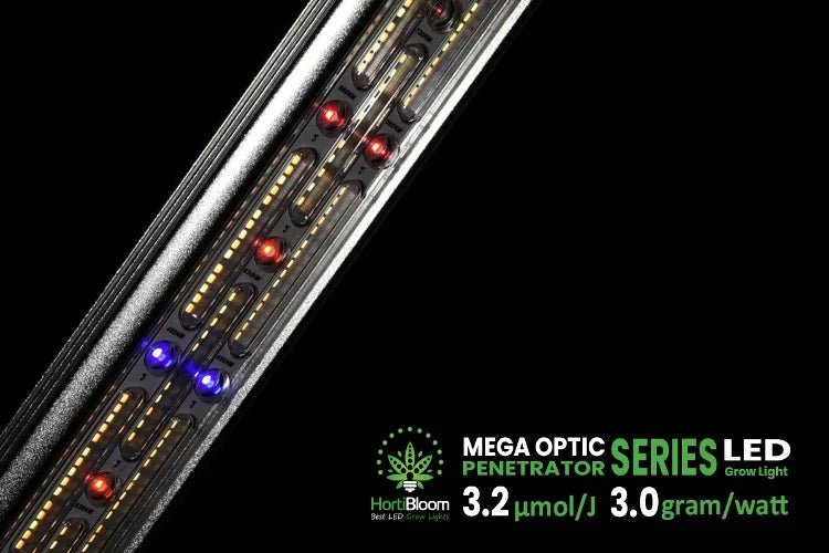 HortiBloom Mega Optic 600W LED Grow Light - Green Thumb Depot