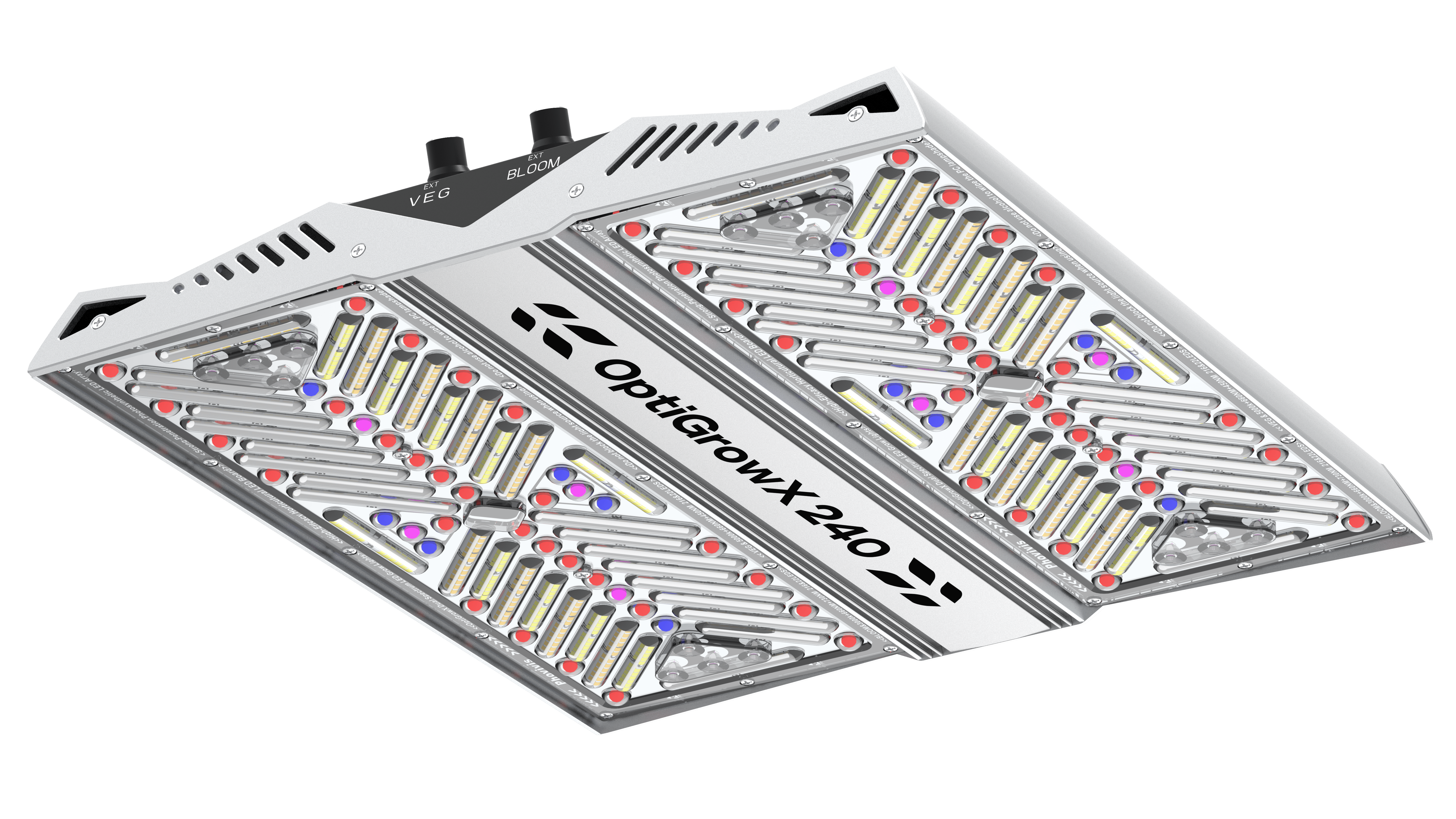 Hortibloom Phovivis OptiGrow X240 220W Full Spectrum LED Grow Light - Green Thumb Depot