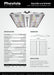 Hortibloom Phovivis OptiGrow X240 220W Full Spectrum LED Grow Light - Green Thumb Depot