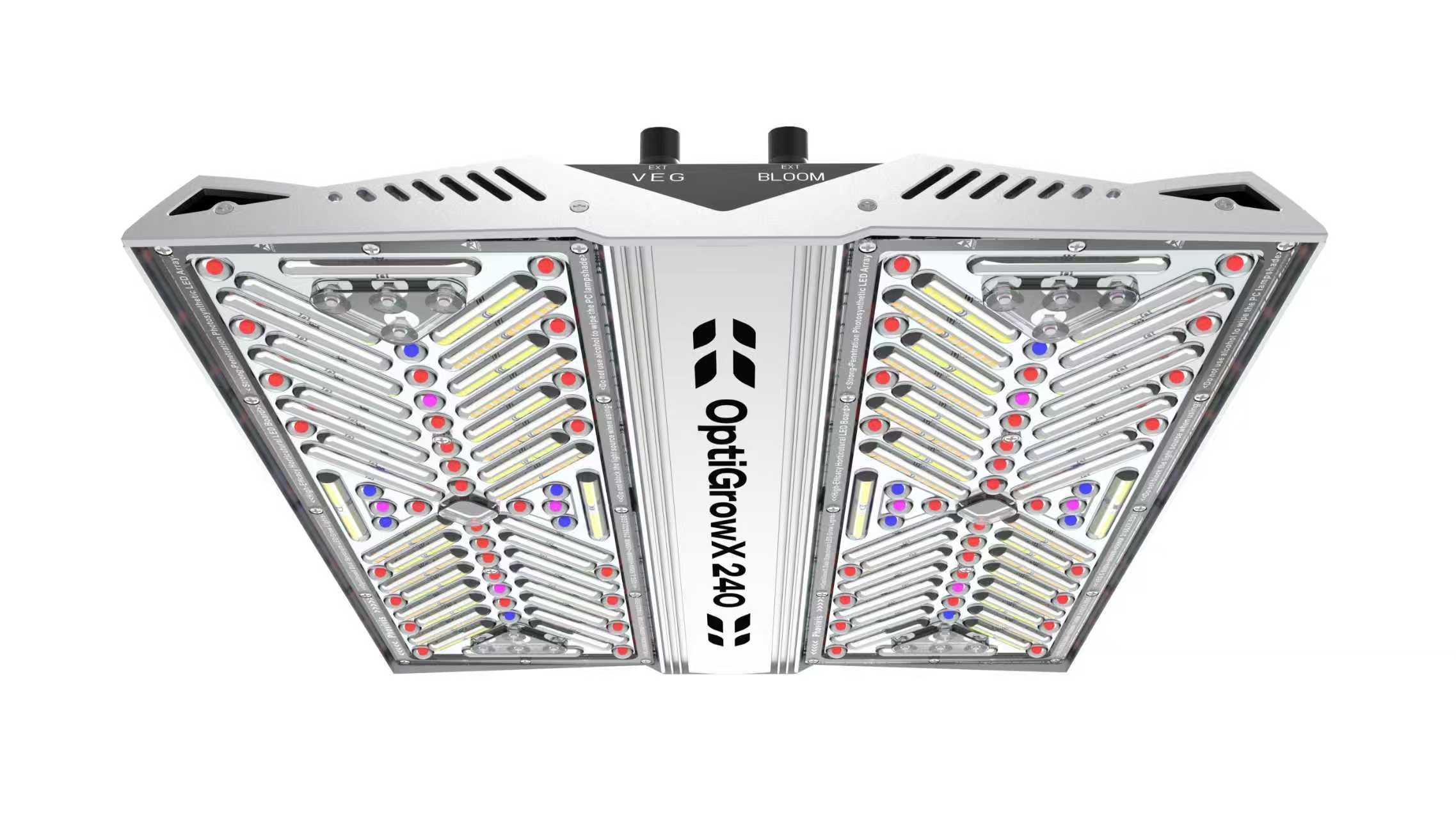 Hortibloom Phovivis OptiGrow X240 220W Full Spectrum LED Grow Light - Green Thumb Depot