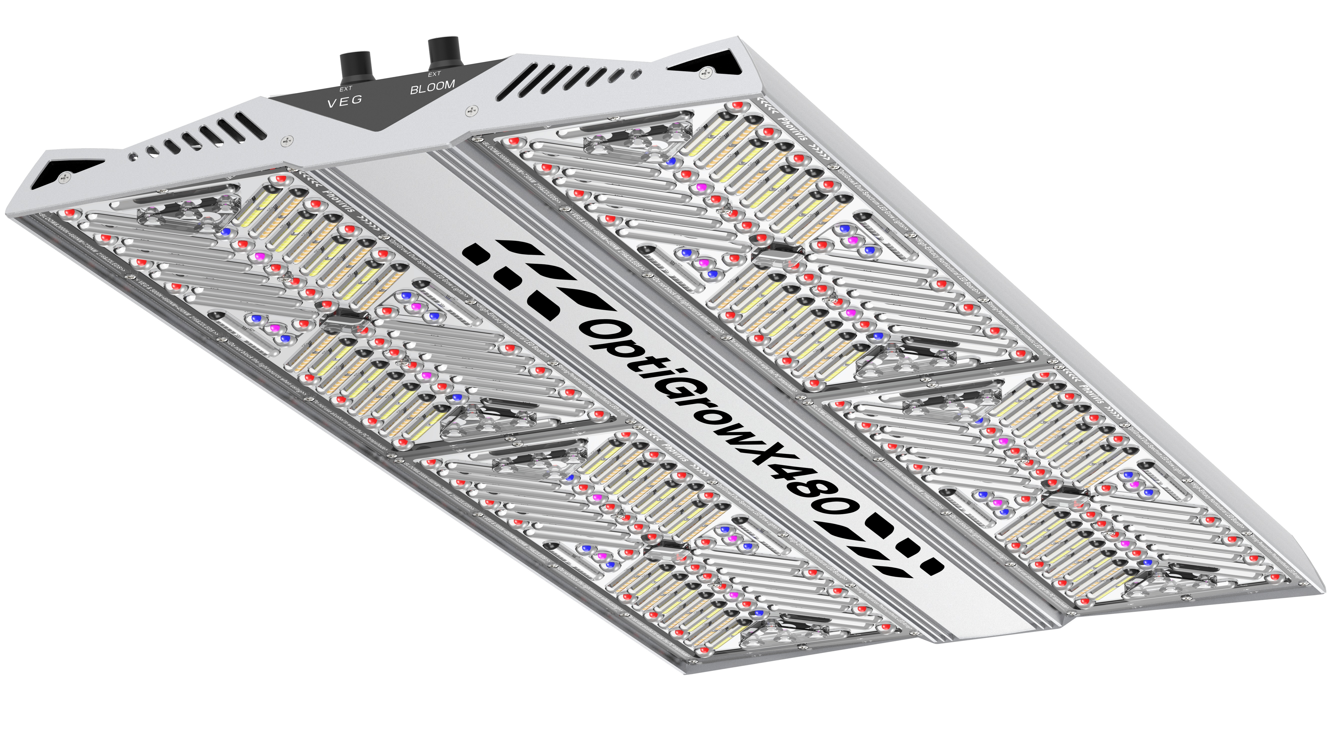 Hortibloom Phovivis OptiGrow X480 440W Full Spectrum LED Grow Light - Green Thumb Depot