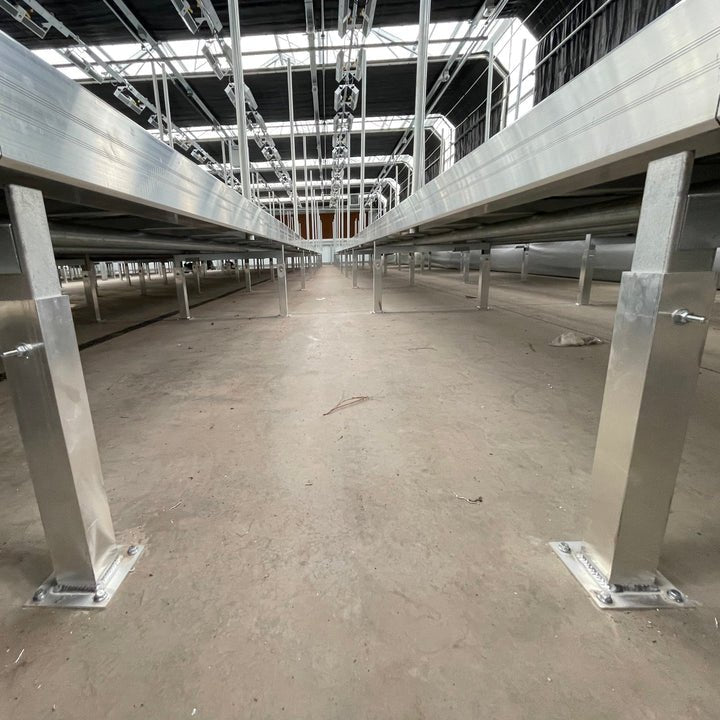 Hortitech 4' Wide Rolling Bench - Green Thumb Depot