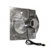 J&D Manufacturing ES Series Shutter Exhaust Fan with 9 ft. Cord - Green Thumb Depot