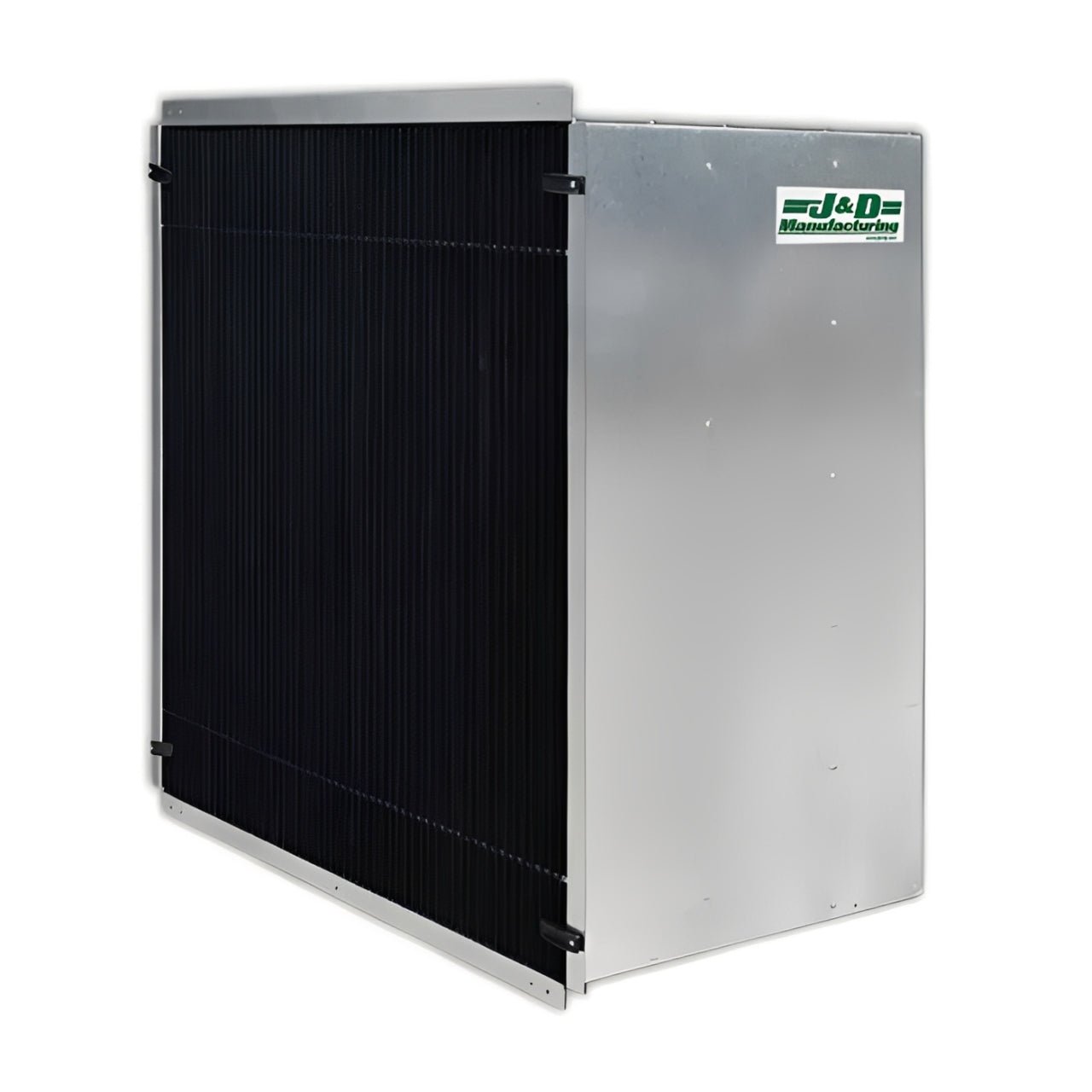 J&D Manufacturing Galvanized WM Light Deprivation Exhaust Fan with Light Trap - Green Thumb Depot