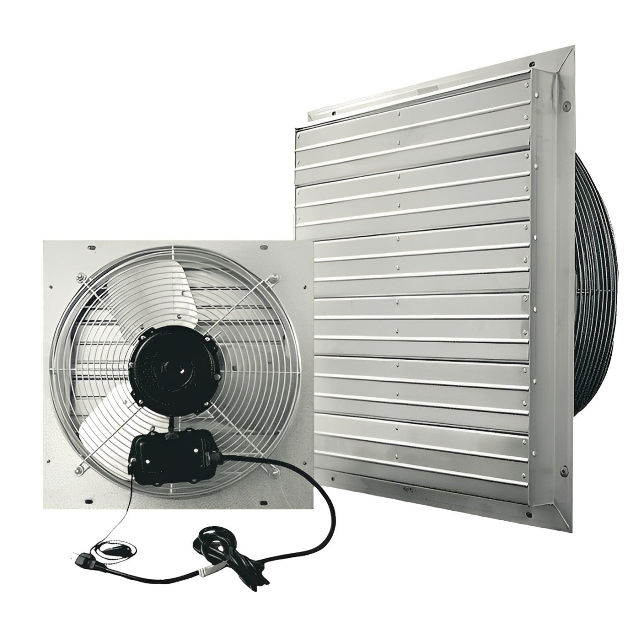 J&D Manufacturing VPES Series Shutter Exhaust Fan - Green Thumb Depot