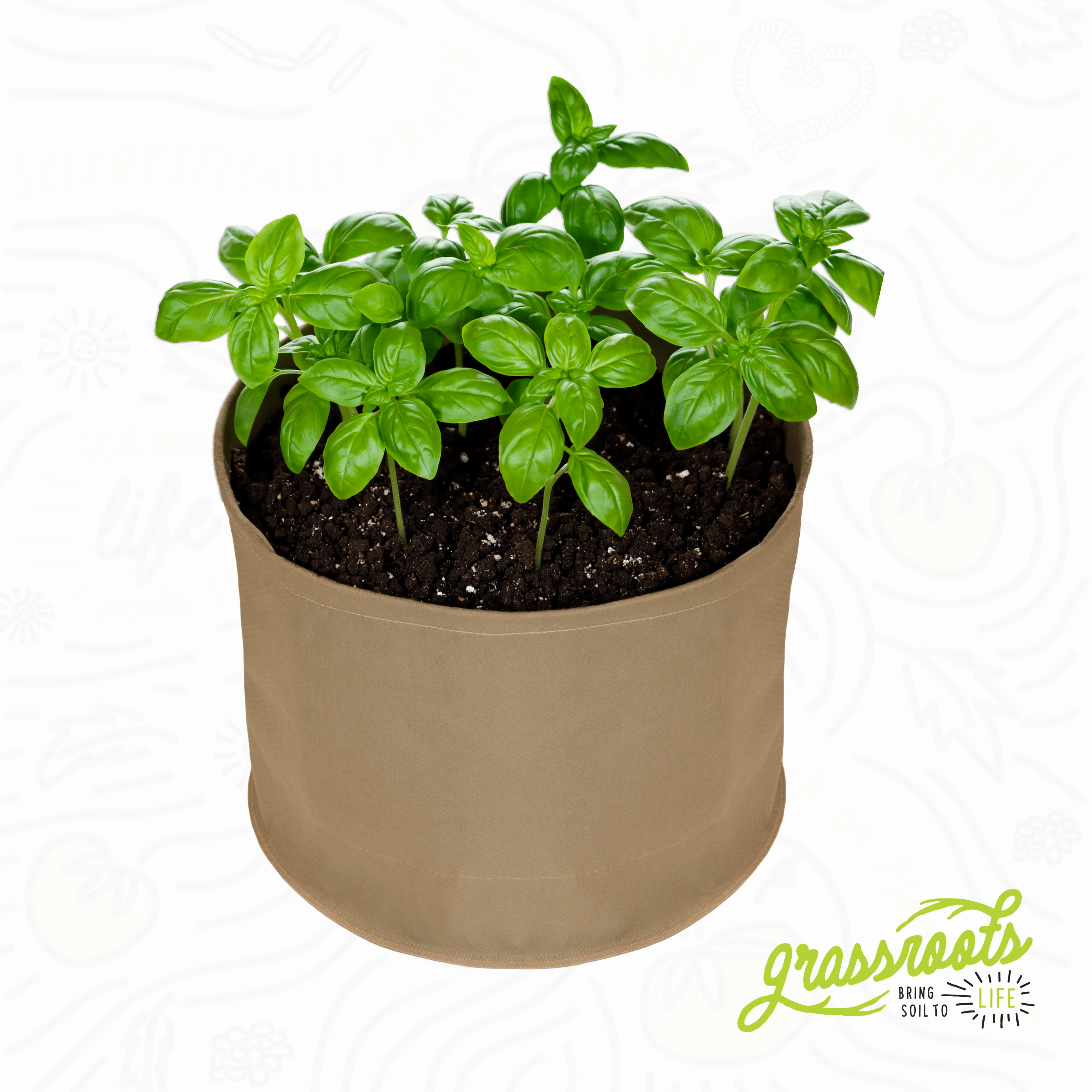 Living Soil Fabric Pot - Green Thumb Depot