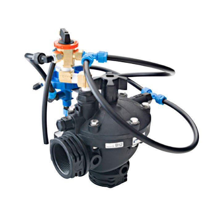 Netafim Series 80 3-Way Press Reducing Electric Angle Control Valve, 2 ...